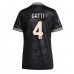 Juventus Federico Gatti #4 Tredjedrakt Dame 2025-26 Korte ermer